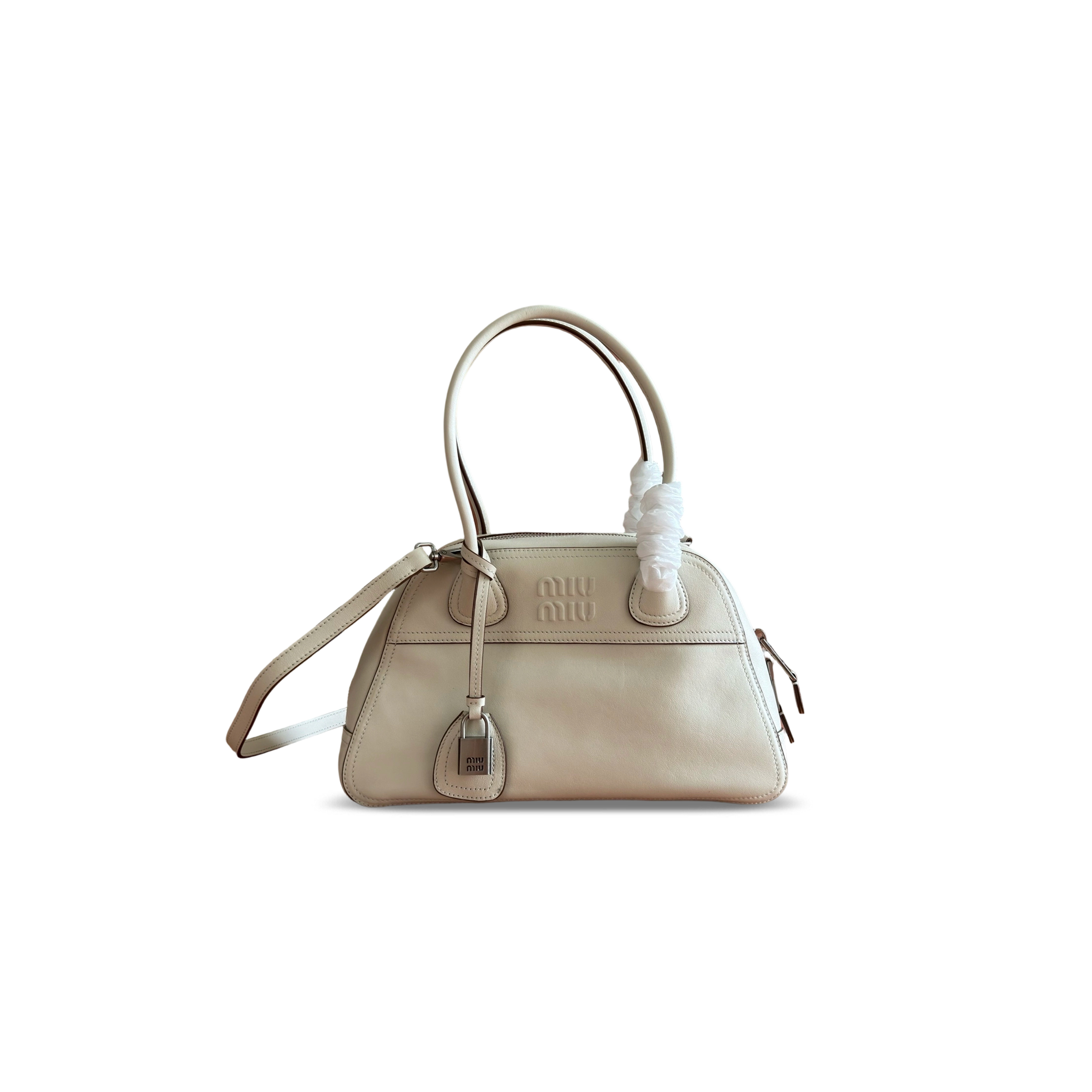 M1v M1v VIVANT NAPPA SOFT LEATHER HANDBAG (32*19.5*11cm)